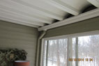 Installing the Sealing Ceiling™ vinyl under-deck ceiling system on small deck
